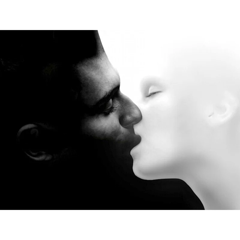 Набор для алмазной живописи сделай сам набор вышивки черного и белого цветов