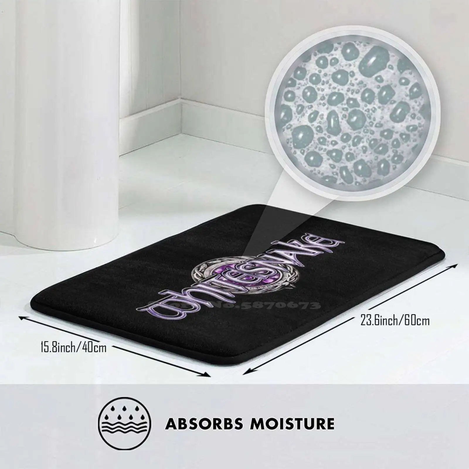 Logo Trending 3D Soft Non-Slip Mat Rug Carpet Cushion Whitesnake Stuff Long Sleeve Phone Skin | Дом и сад