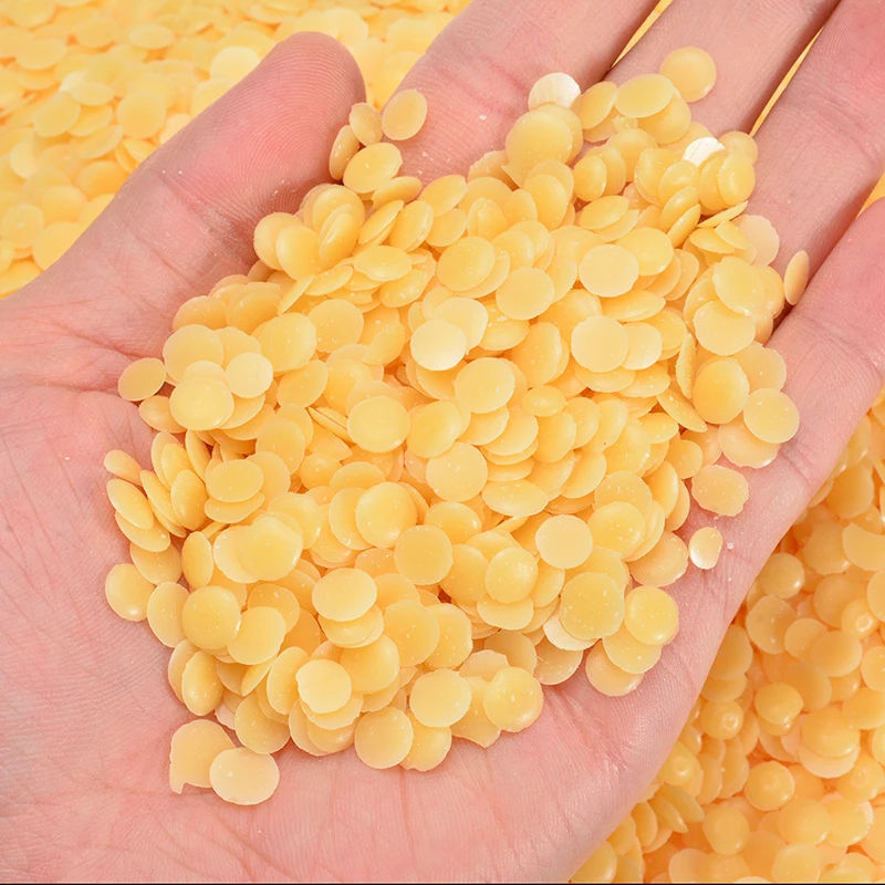 500g/Pack Candelilla Wax Light Yellow Natural Pure Pellet For DIY Cosmetic Lipstick Plant Hardness Regulator | Дом и сад