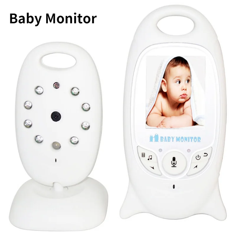 

Video Baby Monitor Wireless 2.0'' LCD Babysitter Two Way Talk Night Vision Temperature Security Nanny Camera With 8 Lullabies