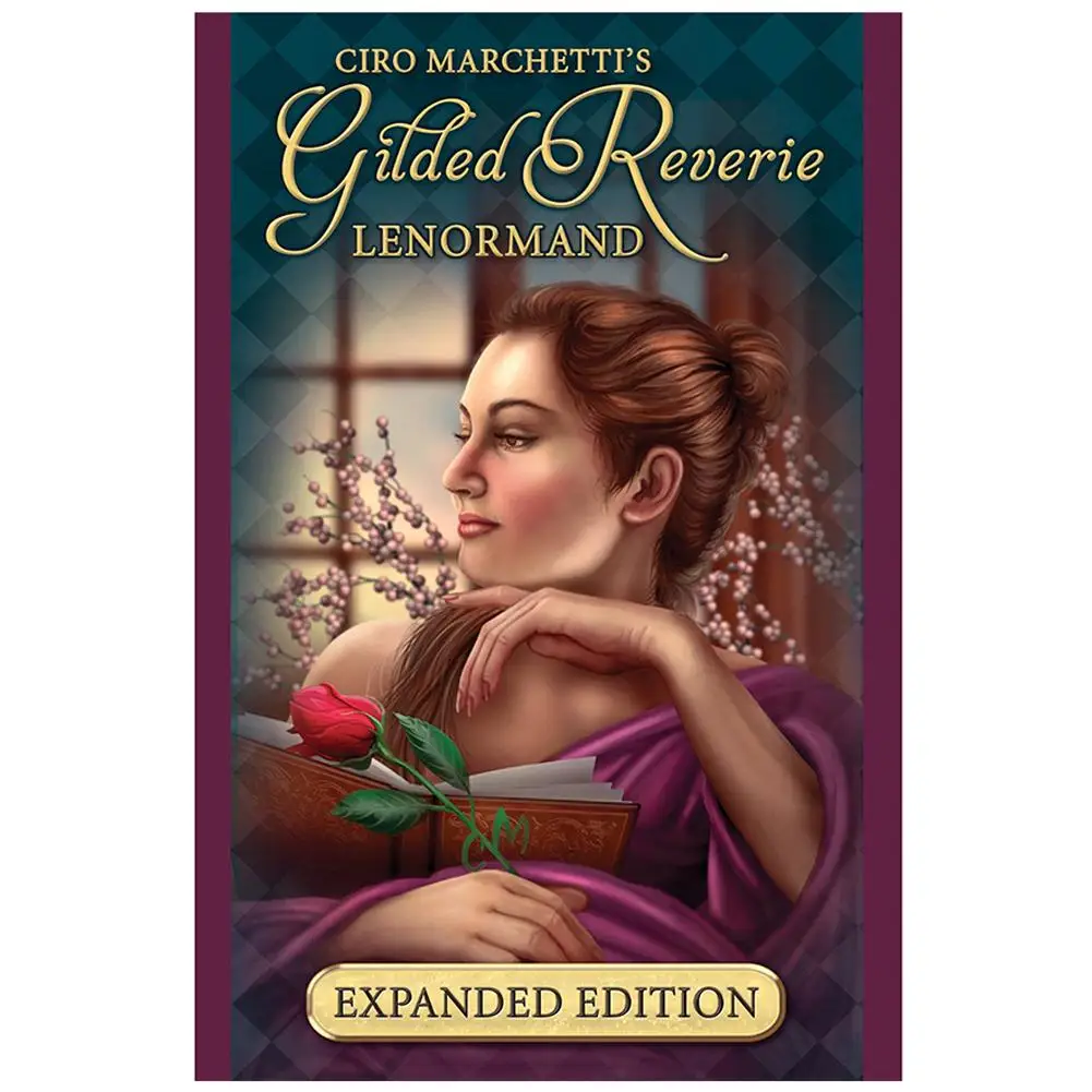 Позолоченный Reverie Lenormand расширенное издание массовый рынок Мягкая Обложка