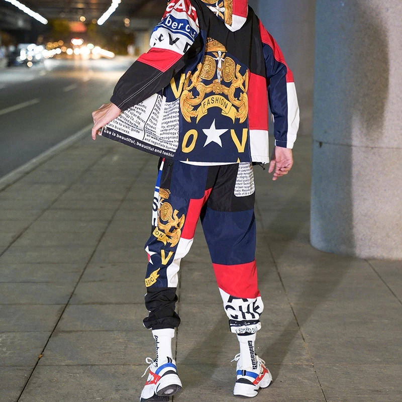 

hop Men's hip sportswear men's sportswear men's sportswear men's sportswear zipper pants