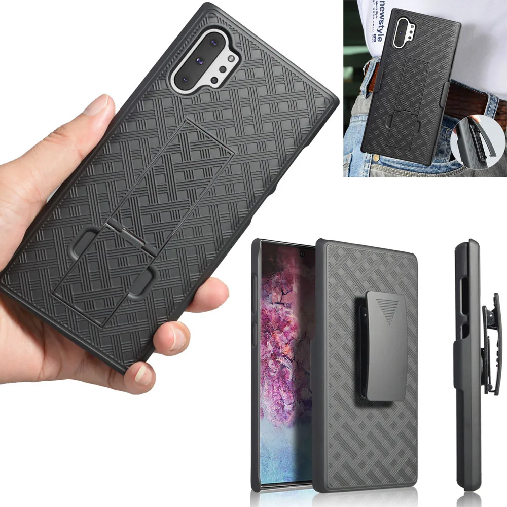 Чехол с зажимом для поясного ремня бега и спорта Note 10 + чехол Samsung Galaxy S20 Ultra S21 Plus