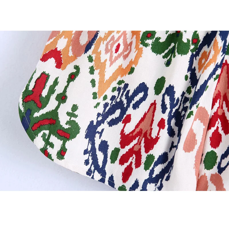 

VUWWYV Za Print High Waist Shorts Women Fashion Bermuda Shorts Woman Streetwear Summer Short Pants Women Casual Mini Shorts