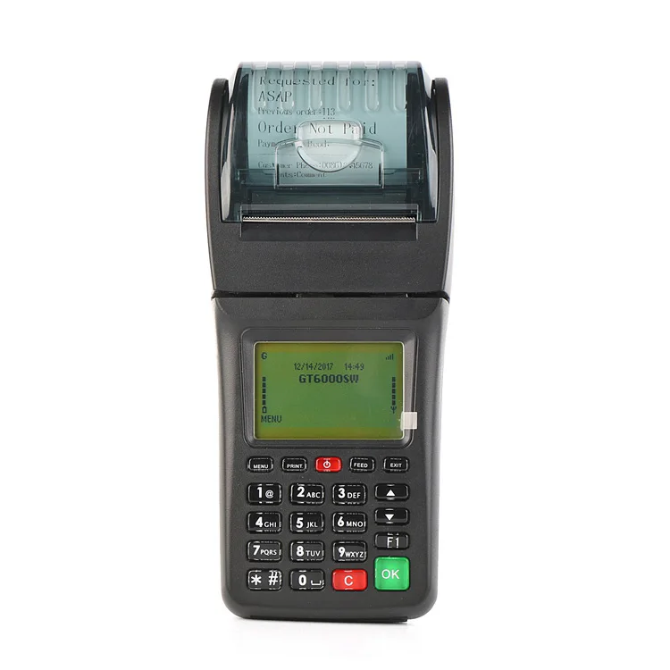 Goodcom GT6000SW ручной GSM GPRS SMS Wi Fi счет оплата чековый принтер|receipt printer|wifi receipt printerreceipt