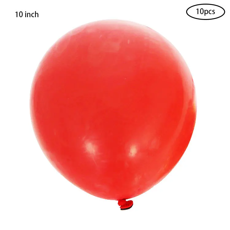 

5 10 inch ruby balloons 10 turn Valentine's Day proposal wedding birthday party room decoration latex balloons