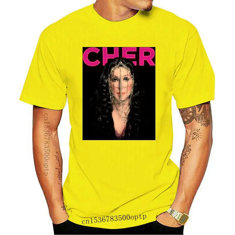 

CHER CHAINS TOUR 2014 BLACK T SHIRT NEW ADULT MUSIC Printing Apparel tee shirt