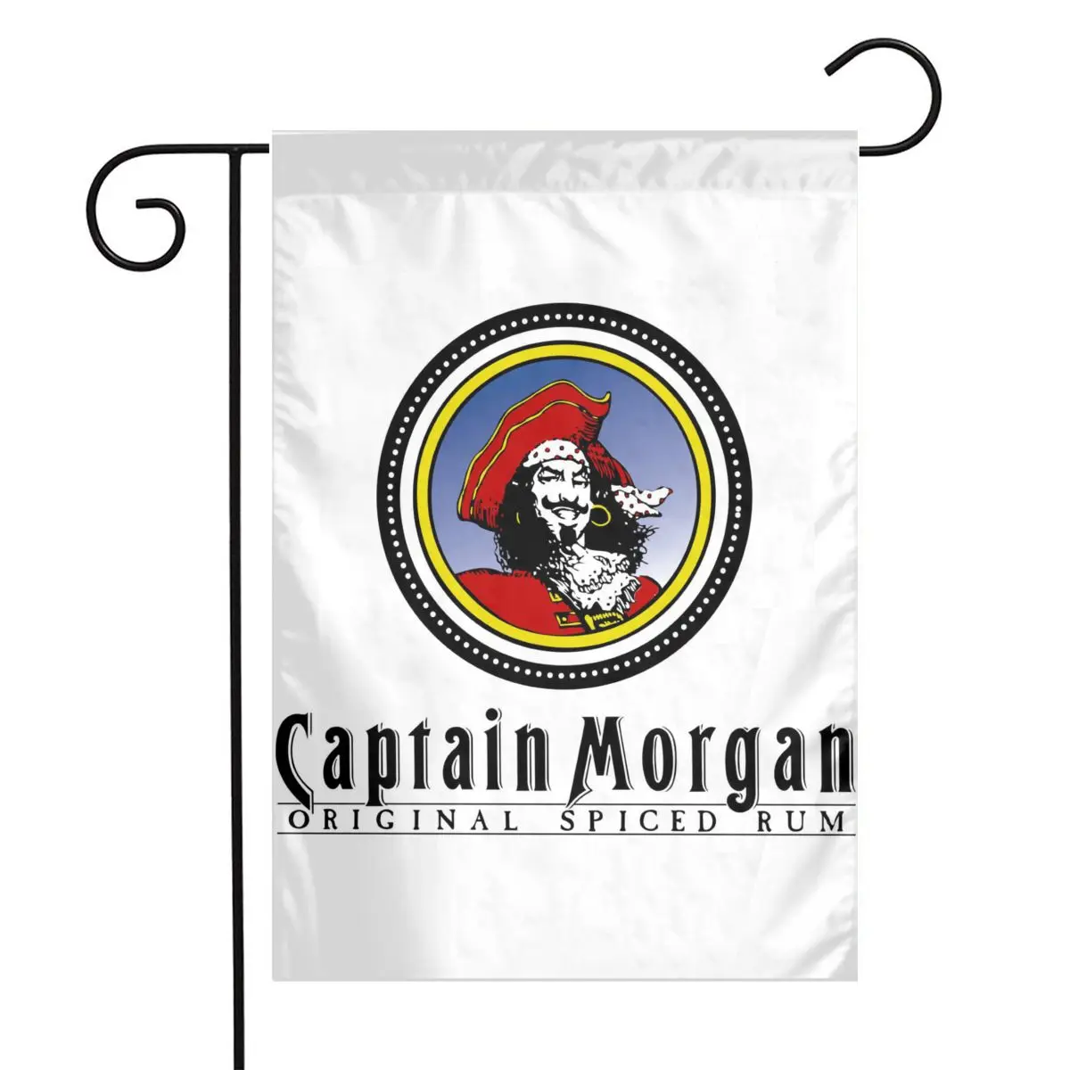 

Captain Morgan garden flag 30 X 45 cm double-sided flag, used for garden decoration, courtyard decoration