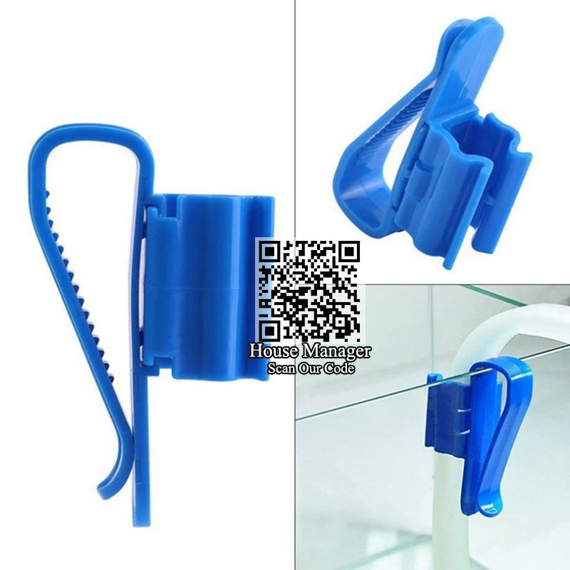 2pcs per set water exchange pipe clamp holder folder for pump tube practical cheap fixed mount aquarium accessories - купить по