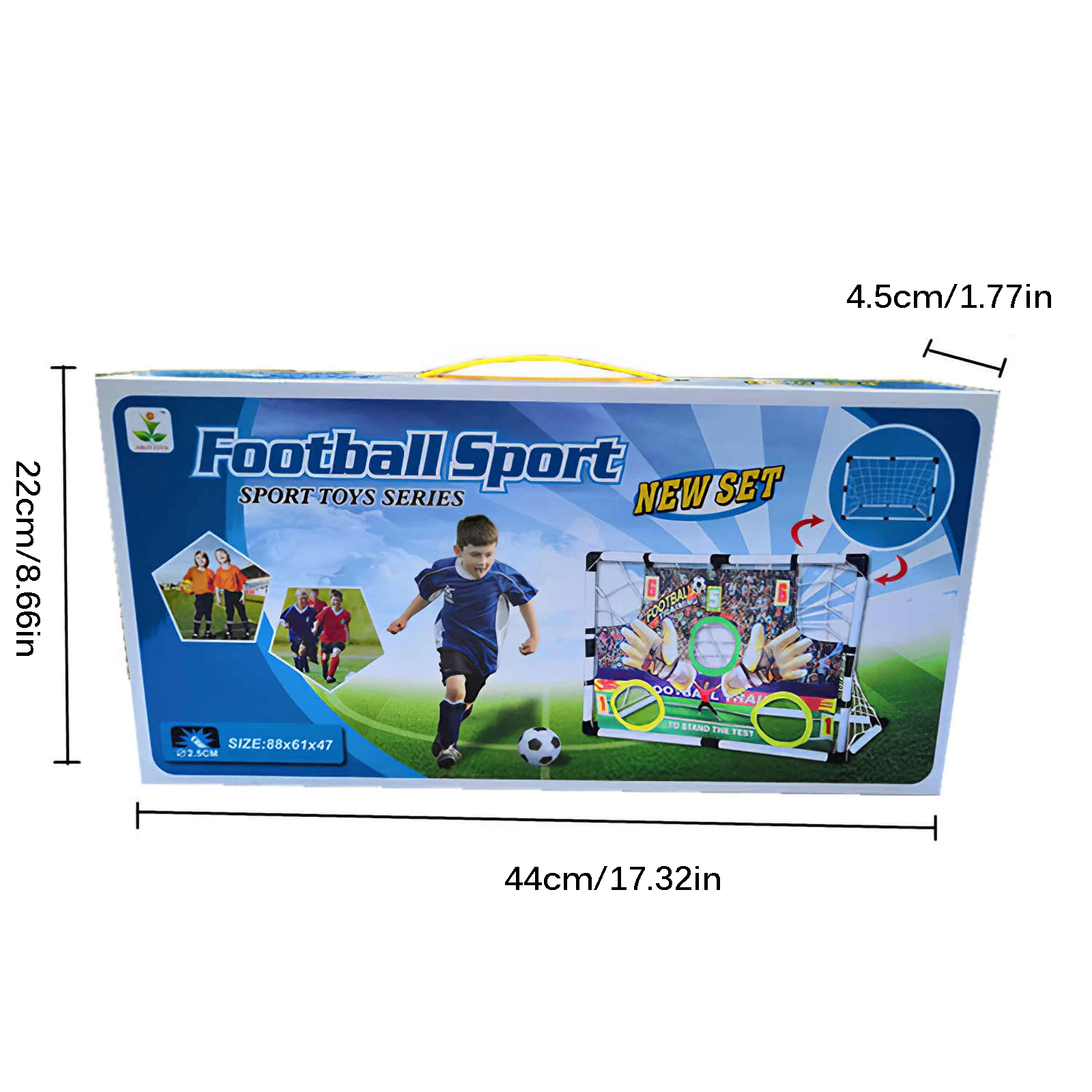 

Mini Inflatable Football Soccer Goal Post Net Set Kids Indoor Outdoor Games Toys Gift Portable Indoors Outdoor Game Equipment