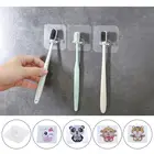 1 шт., держатель для зубных щёток, на клейкой основе