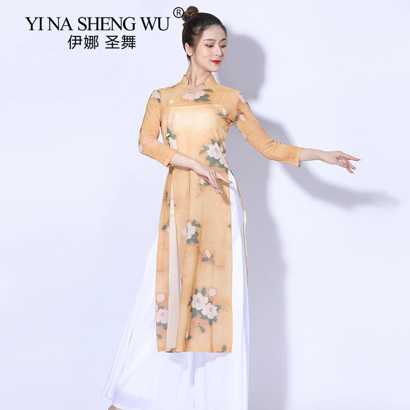 Летняя Классическая искусственная элегантная марлевая расцветка в китайском