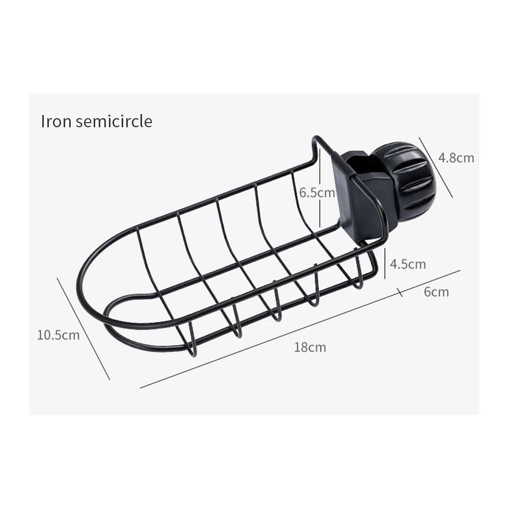 Подвесная стойка для хранения на раковину из нержавеющей стали держатель зажим