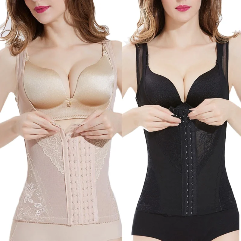 

Women Body Shaper Slimming Belt Waist Trainer Slim Corset Underwear Lace Control Body Shaper Tummy Shapewear