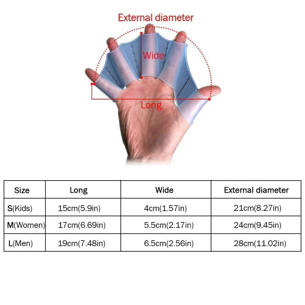 Перчатки для дайвинга лосины плавания Ручные Ласты перчатки занятий водными