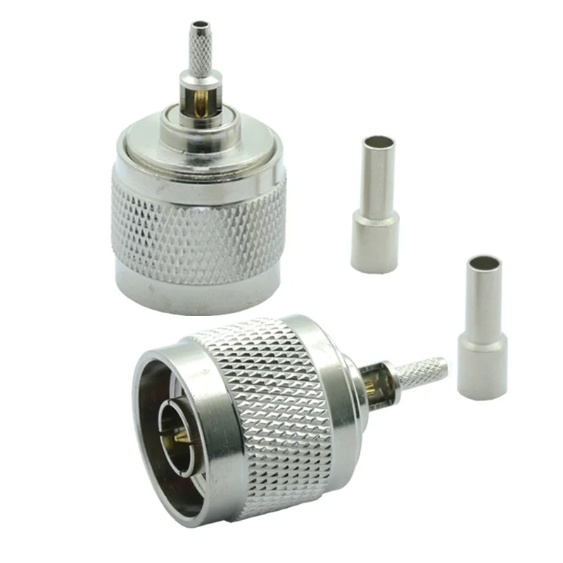 10 шт./лот N Штекерный разъем высококачественный образный штекер паяльный