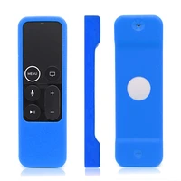 colorful silicone protective case for apple tv 4k 2nd gen siri remote anti slip durable shockproof cover household merchandise