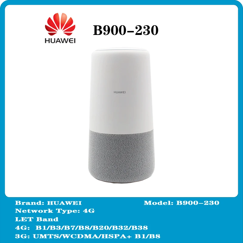 

Huawei AI Cube колонка с 4G WiFi роутер B900 4G LTE 300 Мбит/с беспроводной маршрутизатор Cat 6 Поддержка диапазона B1/B3/B7/B8/B20/B32/B38