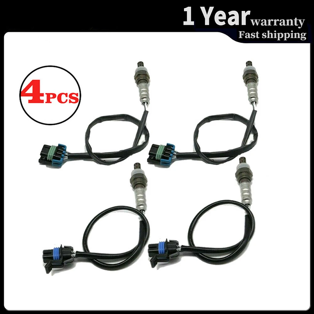 

4 шт. 4 провода O2 Датчик кислорода вверх/вниз по потоку для 2008-2010 Chevrolet Колорадо GMC Каньон Hummer H3 234-4243 234-4337 автозапчасти