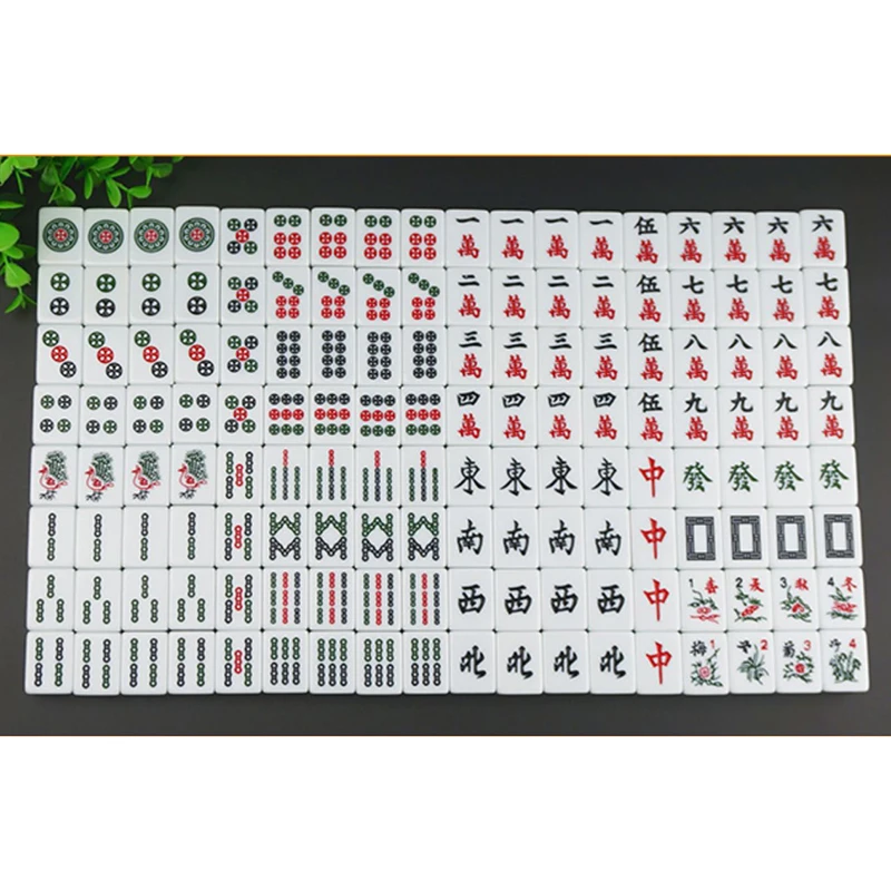 Лидер продаж Набор для игры в маджонг 30 мм высокое качество домашних матчах 144 шт.