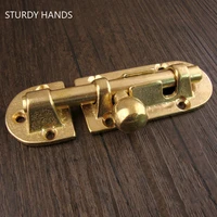 vintage household brass door bolts chinese wooden door bolts lock antique window cupboard latch furniture hardware accessories