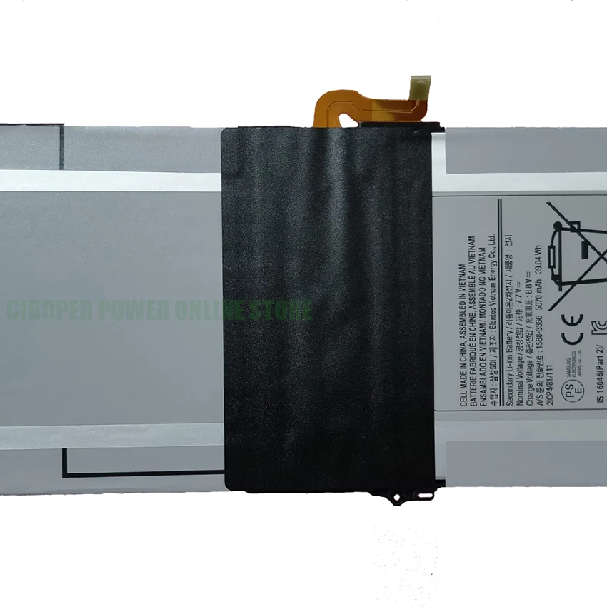 CP Genuine Battery EB-BW720ABA 5070mAh /39.04Wh EB-BW720ABE AA-PBMN2HO For Chromebook Titan V2 XE521QAB SM-W727V XE520QAB | Компьютеры и