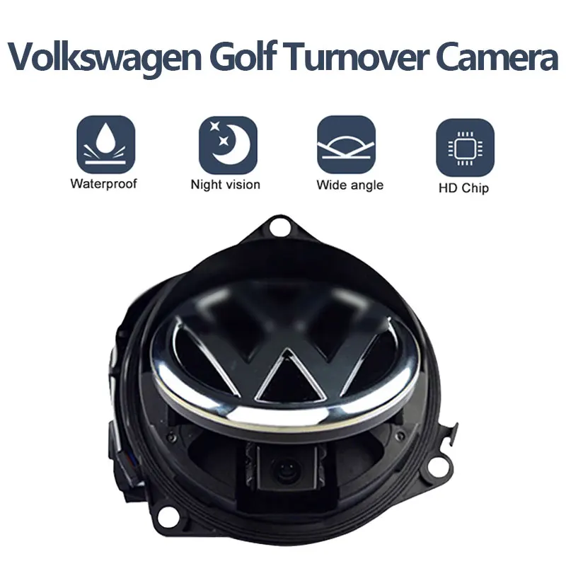 Флип-камера с логотипом на багажник для Volkswagen Golf 5 6 Passat cc B6 B7 Magotan Beetle динамическая
