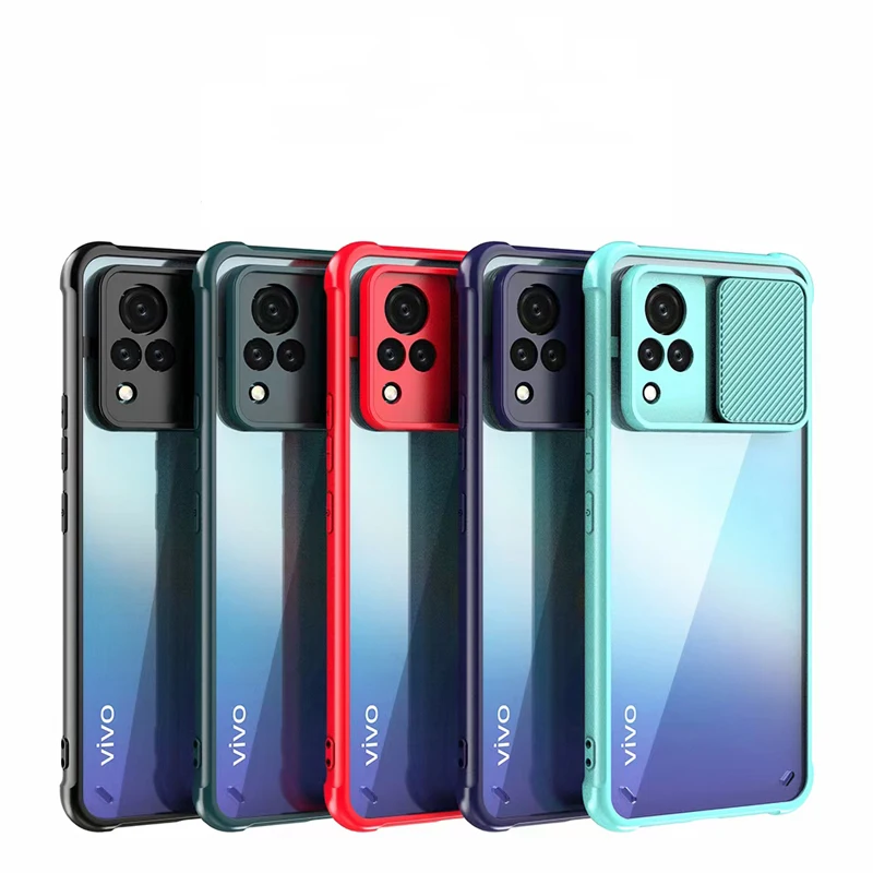 Матовый Прозрачный чехол для VIVO V21 V20 SE Y51 Y51A Y31 Y70