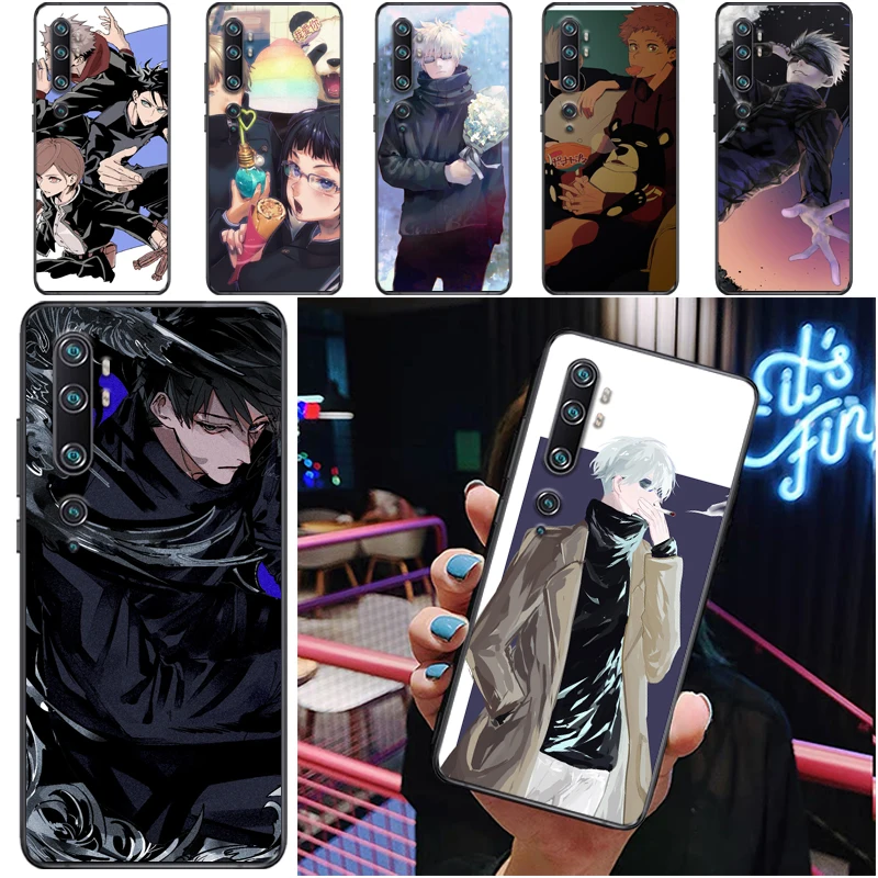 

Jujutsu Kaisen Sukuna Yuji Itadori Satoru Gojo Fushiguro Megumi Phone Case For Xiaomi CC9 Pro CC9e Coque Cases Carcasa Funda