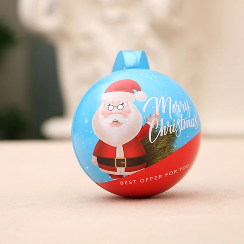 Рождественские украшения шар прозрачная открытая пластиковая безделушка