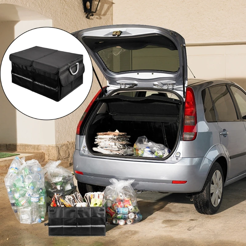 

Multipurpose Portable Foldable Durable Oxford Collapsible Cargo Box Organizer
