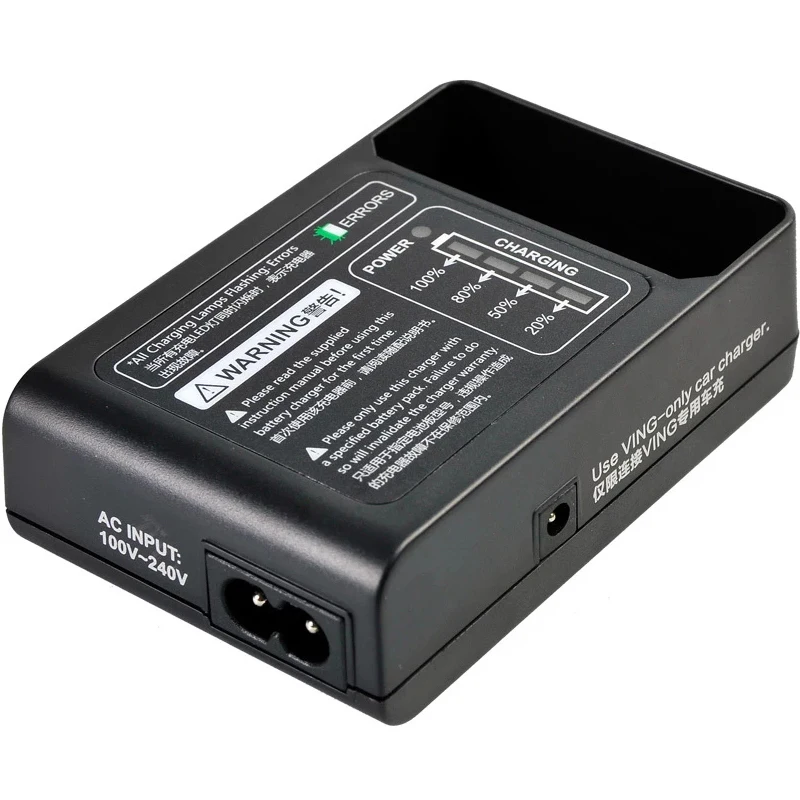 Профессиональное зарядное устройство GODOX VC18 VC-18 AC для вспышки Godox V850 II V860 |