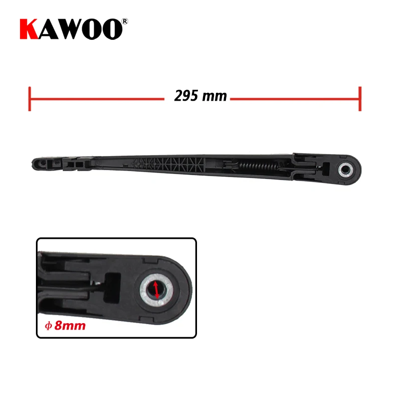 Длинные лезвия KAWOO стеклоочистители для задней панели окна Mitsubishi Lancer hatchback (2014 ) 355