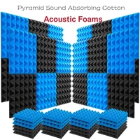 4612pcs acoustic foam soundproofing foam sound absorption pyramid studio treatment wall panels 30x30x5cm acoustic foam