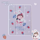 Симпатичный мультяшный защитный чехол для планшета, ipad air 1, 2, 3, mini 4, 5 pro 2017, 2018, 2019, 2020, 10,9, дизайнерский защитный чехол