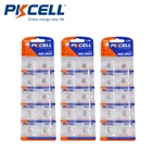 30 шт. 3 карты PKCELL часы Батарея AG0 LR69 LR521 379 кнопка плоский круглый аккумулятор батареи 1,5 V для мобильного часо-игрушки пульт дистанционного управления