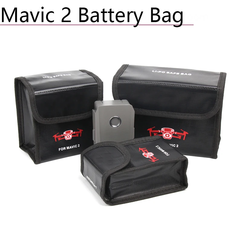 Чехол для хранения батареи Lipo безопасный Взрывозащищенная защита от излучения DJI