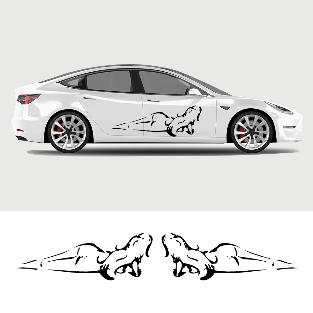 

Universal Side Skirt Car Door Sticker Decal Automobiles Auto Accessories