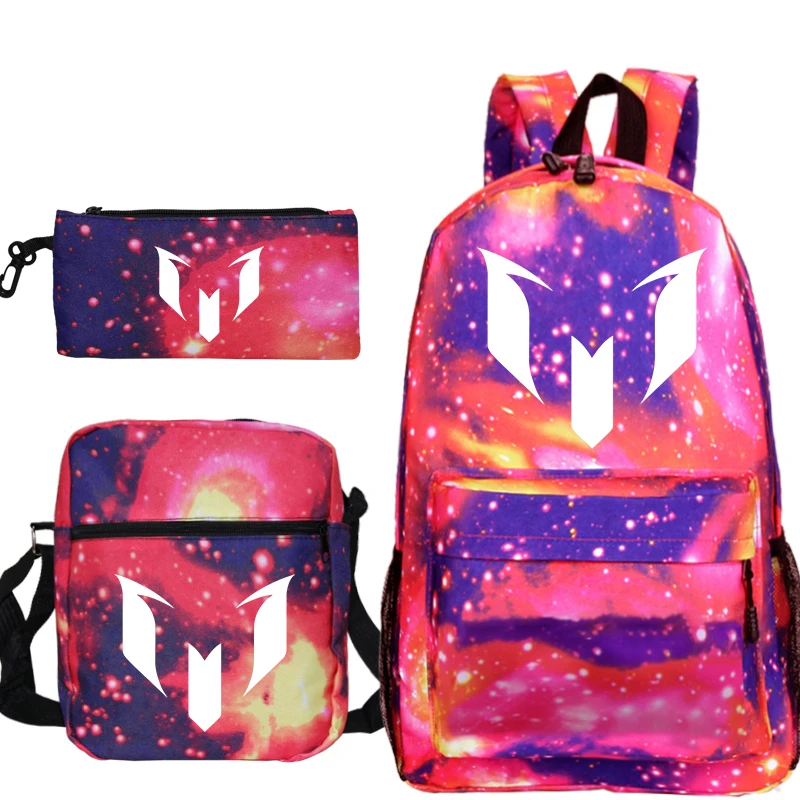 3 шт./комплект мужской рюкзак и пенал для мальчиков девочек | Багаж сумки