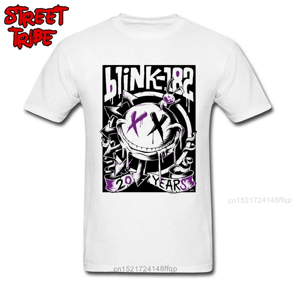 Blink 182 Футболка мужская крутая футболка панк-группа на заказ Мужская модная
