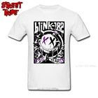 Blink 182 Футболка мужская крутая футболка панк-группа футболка на заказ Мужская модная одежда Мультяшные граффити топы тройники Хлопок Ткань Белый