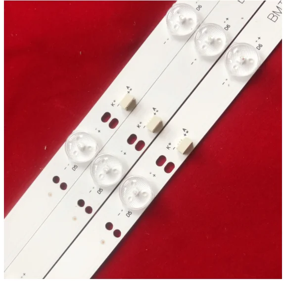 3pcs=1set 625mm LED Backlight for Philips 32inch 321E5Q 32PHF3056/T3 GC32D09-ZC14F-05 303GC315037 3v