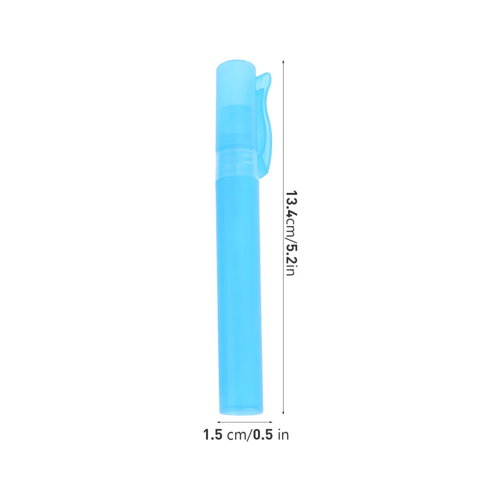 

10pcs 10ML Empty Water Sprayer Cosmetic Bottle Portable Cosmetic Empty Perfume Bottle Travel Lotion Storage Bottle (Random Color