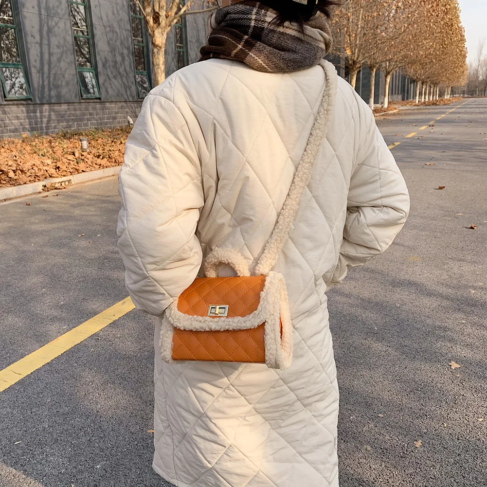 

Simply Crossbody Bag PU Leather Solid Color Simple Clutch Top-handle Bag Lady Travel Small Handbags for Women 2020