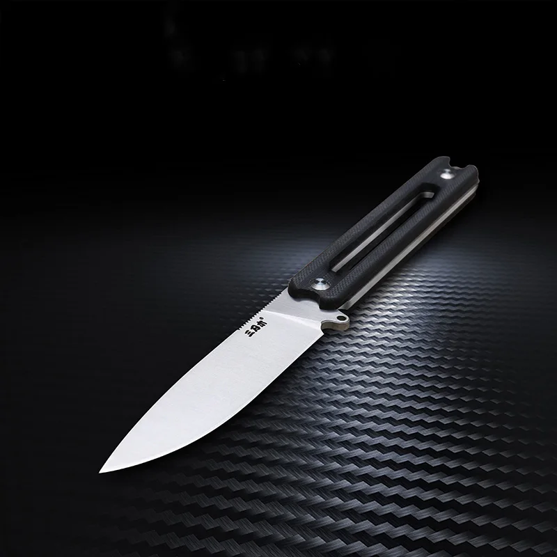 Sanrenmu S731 нож с фиксированным лезвием Прямой нож 8Cr14mov лезвие G10 ручка с ножом оболочка