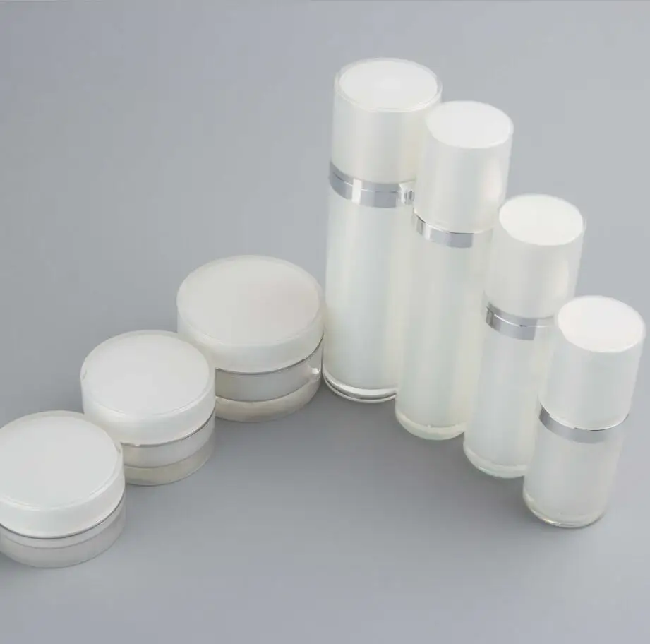 60 мл жемчужно белый акрил прямые круглой формы лосьон насос для пресса