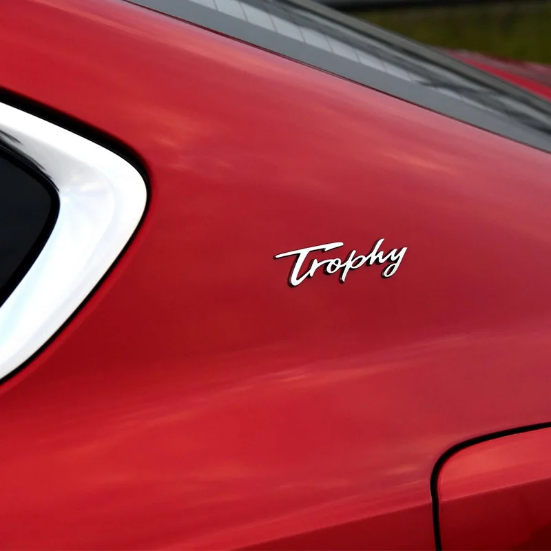 Металлические автомобильные задние боковые наклейки эмблема Стайлинг украшение