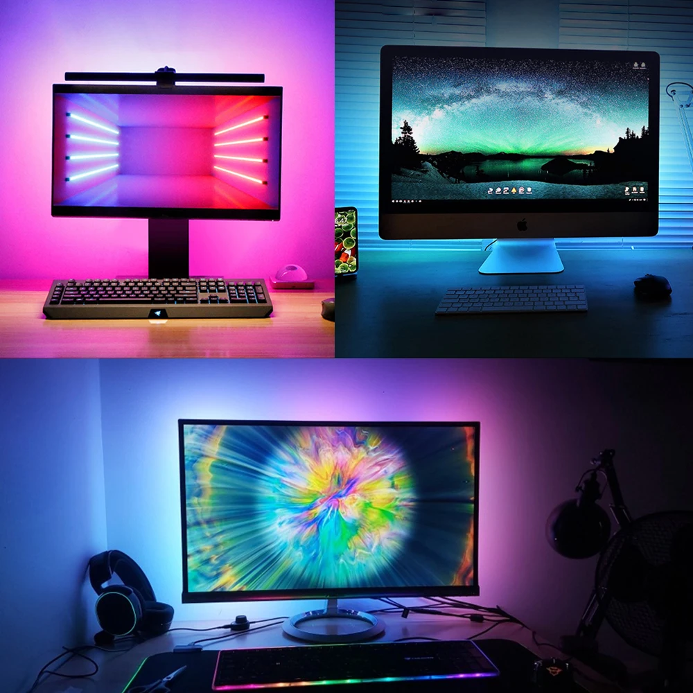 Диммер-контроллер RGB Ambilight 5 В + WS2812B WS2811 Светодиодная лента для подсветки