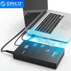 Корпус для внешнего жесткого диска ORICO 3,5 дюйма, SATA на USB 3,0, чехол для 2,53,5 дюйма SSD-диска коробка-чехол на HDD, чехол для ПК с поддержкой UASP