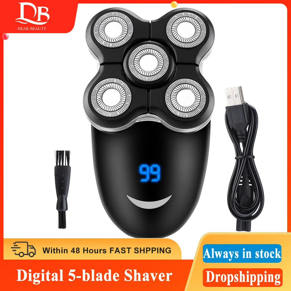 

Электробритва Мужская, Влажная и сухая, водостойкая IPX7